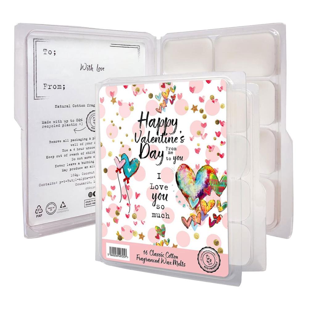 Best Kept Secrets Happy Valentines Day Wax Melts (Pack of 8) £8.09